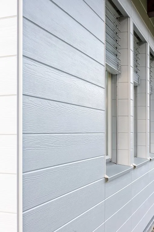 Realisation facade ventilee
